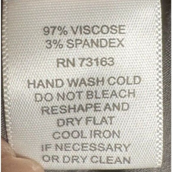 Cable & Gauge MEDIUM V-Neck Pocket Tee Distressed Charcoal NEW NWT Rock Classy - Picture 10 of 10